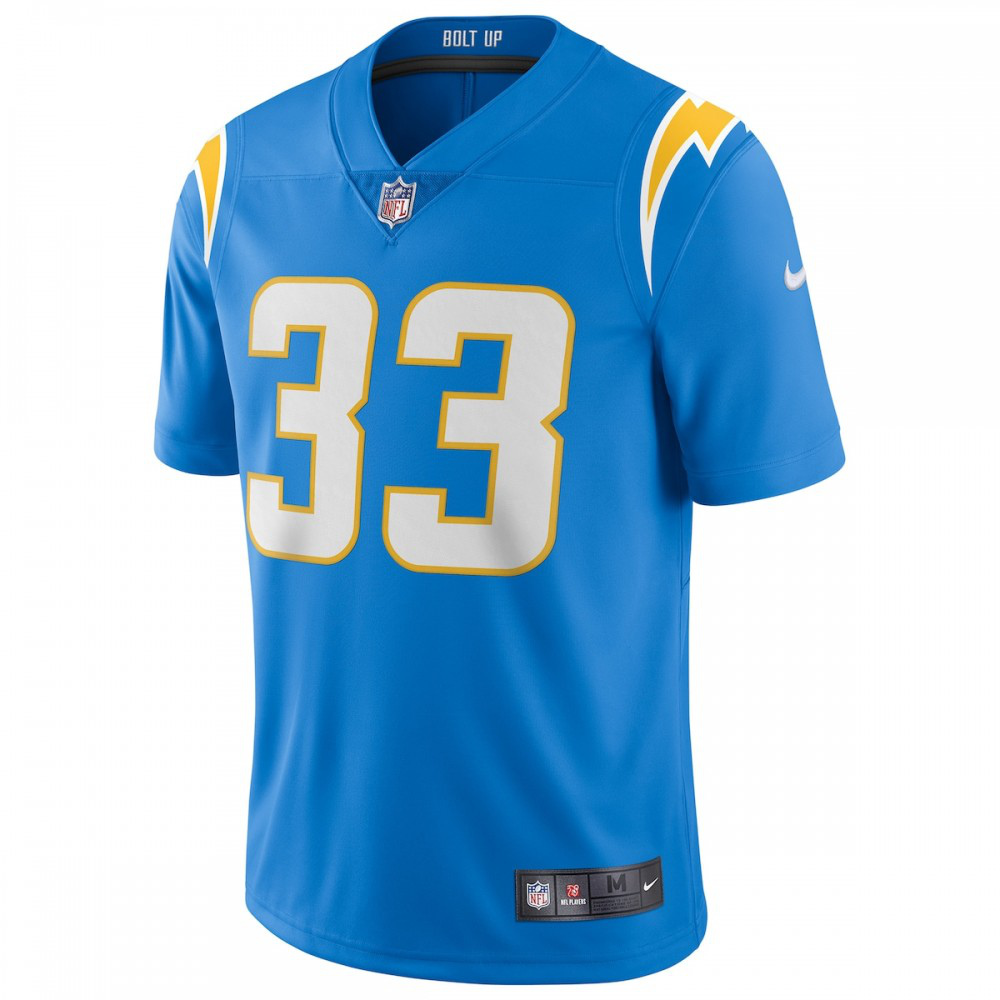 Derwin James Los Angeles Chargers Nike Vapor Limited Jersey - Powder Blue-GridironStore
